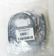 10 Pack Monoprice Cat6 Ethernet Patch Cables 1 foot Black RJ-45 # CAT6-01-BLACK picture