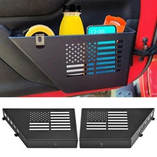 Metal Storage Boxes Compatible with 2007-2018 Jeep Wrangler JK JKU 2/4 Door, ... picture