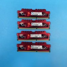 (LOT OF 4) G Skill Ripjaws X 4GB PC3-17000 DDR3-2133 DIMM Gaming RAM Memory picture