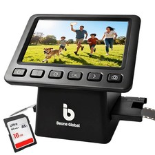 BEONEGLOBAL ClearScan P5 Film Scanner with SD Card, Upgraded Version, 24MP Hi... picture