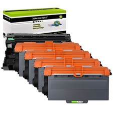 4PK TN750 720 Toner & 1PK DR720 Drum Compatible for Brother DCP-8150DN HL-5450DN picture