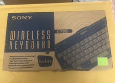 Sony WebTv Wireless Keyboard KI-W200 Model: SWK-8640 1997, Brand New picture