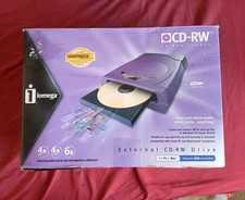Iomega CD/RW External Disk Drive Includes  Power Cord picture