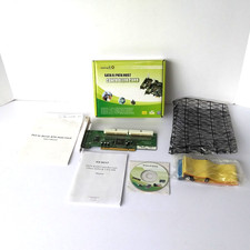 Adaptec 1200A SATA RAID PCI IDE ATA133 Controller Card w/ Box Driver CD picture