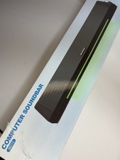 BLUEDEE SK010 2.0 USB Wired Computer Soundbar w/ LED Light, Black, 3.5mm picture