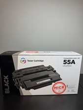 LD Compatible HP 55A CE255A MICR Black Toner New Sealed LaserJet P3015 M525 M521 picture