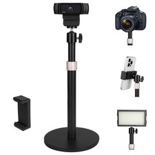 Adjustable Webcam Stand Desk Mount 1/4