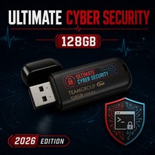 Ultimate Cyber Security 128GB Bootable USB 9-System Toolkit picture