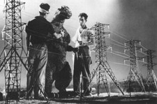 Godzilla Behind the Scene Lunch Mouse Pad Vintage Photo 1956 Classic Monster picture
