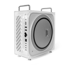 Frosted Acrylic Vertical Stand Case for Mac Studio M1/M2/M4 Ultra with Full Port picture