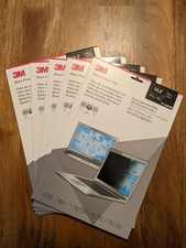 Five New 3M PF140W9B Anti-Glare Privacy Filters for 14in Laptops - 16:9 Ratio picture