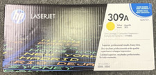 GENUINE NEW SEALED BOX HP 309A (Q2672A) Yellow Toner Cartridge OEM picture