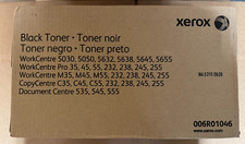 Genuine Xerox 006R01046 OEM, Black Toner Cartridges 006R1046, 6R01046, 6R1046 picture