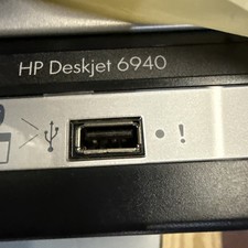 HP Deskjet 6940 Color Inkjet Printer CLEAN CRISP Print  picture