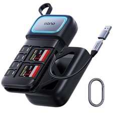 llano SD/Micro SD 3.0 Card Reader Holder Case, USB 3.2 Gen1(5Gbps) SD/TF 3.0 picture