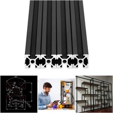4pcs 400mm T Slot 2020 Aluminum Extrusion Anodized Linear Rail CNC 3D Printer picture