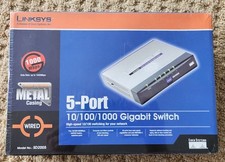 Linksys SD2005 - 5-Port 10/100/1000 Gigabit Switch (wired) picture