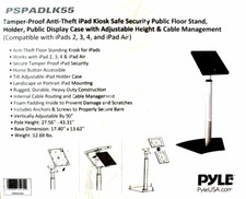 Pyle iPad Floor Stand Holder Display Case Universal Anti Theft  PSPADLK55 OBO picture