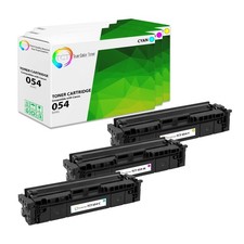 3PK TCT Premium CRG-054 CMY For Canon ImageClass LBP620 LBP622 Compatible Toner picture