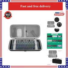 GEEKRIA 75% 84-Key Gaming Keyboard Case - Hard Shell Travel Bag picture