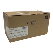 V4ink CE505A CF280A 2 Pack Black Toner Cartridges HP P2035 M401 CRG-119 picture