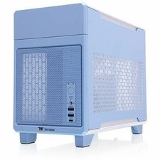 Thermaltake TR100 SFF mITX Gaming Computer Case Hydrangea Blue CA11A00SFNN00 picture