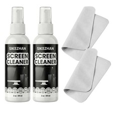 SIKEZHAN Screen Cleaner Kit with Polishing Cloth - Streak-Free Spray for MacBook picture