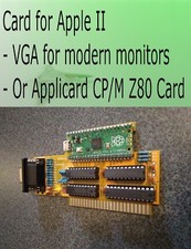 Apple II V2 ANALOG VGA & Z80 PCPI Applicard Softcard PicoPal IIe picture