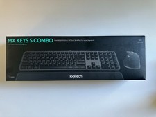 Logitech MX Keys S Wireless Keyboard/USB-C/Palm Rest Graphite picture
