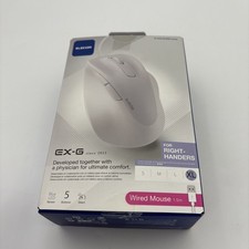 ELECOM EX-G Wired Bluetooth Mouse, Large Size, Right-Hand Compatible picture