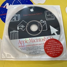 Vintage 1995 Apple Power Macintosh 5200/75 Version 1.0 Software Install CD picture