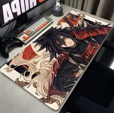 Naruto Uchiha Anime Large Gamer Keyboard Desk Mat Mouse picture