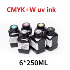 6*250ML LED UV Ink For Epson 1390 R1800 R1900 4880 TX800 L1800 9880 Printer picture