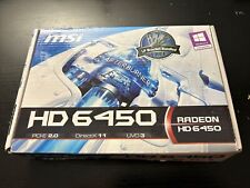 MSI Radeon HD 6450 Graphics Card, sealed in original plastic_ picture