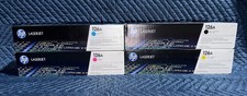 New Set of Genuine HP 126A Original Toners BCYM CE310AD CE311A CE312A CE313A picture