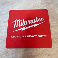 Milwaukee Nothing But Heavy Duty Pictorial Mouse Pad - Red & White picture