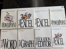 Microsoft Office 3.0 Mac User Guides Manuals - incomplete - Macintosh Vintage picture