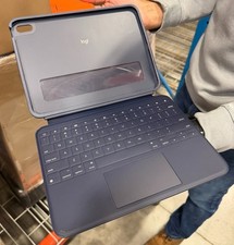 Logitech Rugged Combo 4 Touch Keyboard Case with Trackpad for iPad 10th Gen picture