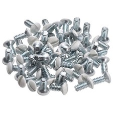50 Pcs Wall Plate Screws 3/8