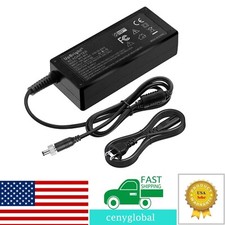 AC Adapter w/ Screw Locking Plug For Kramer PS-1205 12V 5A Power Supply PS1205 picture