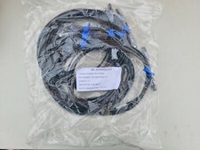 New AFL HYPERSCALE NET6BM568BBK-007 RJ45 Cat 6 7' Foot Patch Cable Set of 10 picture