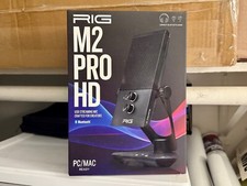 RIG M2 Pro HD USB Streaming Microphone 24-Bit Bluetooth aptX Podcast Gaming picture