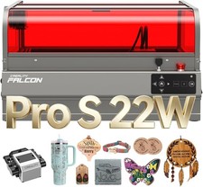 Creality Falcon2 Pro 22W Enclosed Laser Engraver For DIY Wood Metal picture