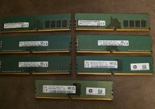 Lot of 7 Various 8GB/4GB DDR4 RAM Memory Modules 3200/2666/2400MHz picture