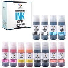 Compatible CMYi Black Color Ink Bottles Lot fits Canon GI-23 PIXMA G620 picture