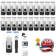 Bulk Sale 20pcs 16GB Metal Swivel USB 2.0 Flash Drives USB Memory Stick PenDrive picture