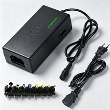 Universal Laptop Charger Adapter For Notebook 12-24V Adjustable 96W Power Supply picture