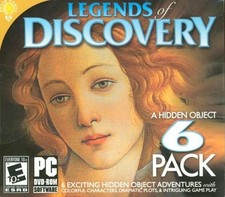 Legends Of Discovery PC DVD 6 pack hidden object mystery find clues puzzle games picture