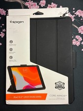 Spigen Core Armor Case iPad 10.2 9th 8th 7th Gen Pencil Holder Stand NEW picture