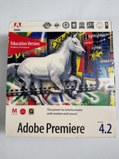 Vintage 1995 Adobe Premiere 4.2 Education Version Macintosh Editing Software picture